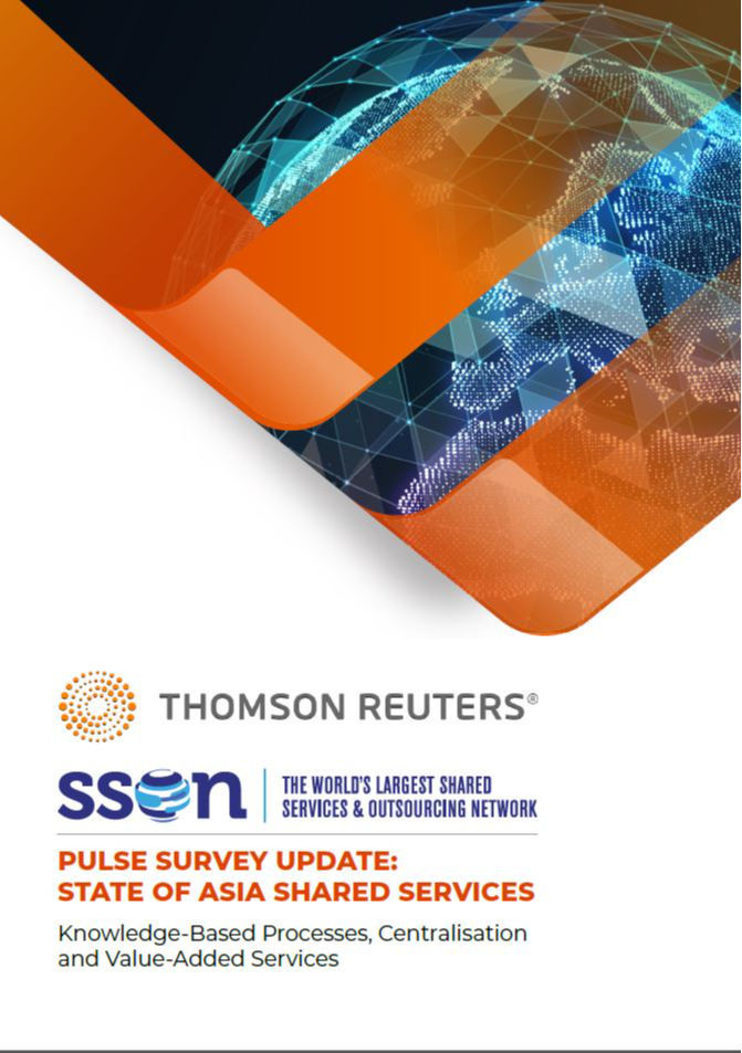 Pulse Survey Update: State of Asia Shared Services